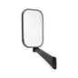 Star Mirror - Full Flat, No Convex, Black, Driver Side