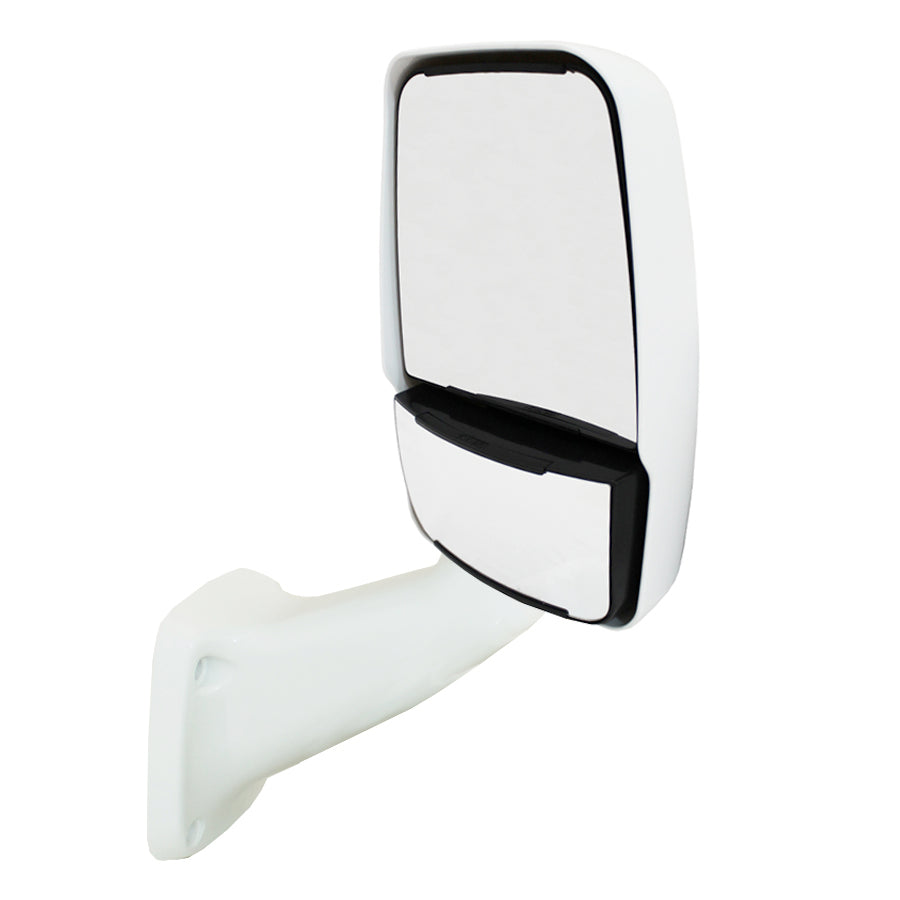 Model 2025 Mirror, Deluxe Head, White, Passenger Side