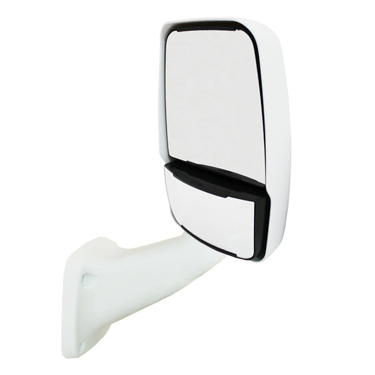 Model 2025 Mirror, Deluxe Head, White, Passenger Side