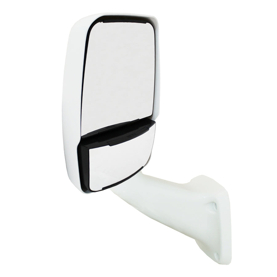 Model 2025 Mirror, Deluxe Head, White, Driver Side