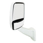 Model 2025 Mirror, Deluxe Head, White, Driver Side