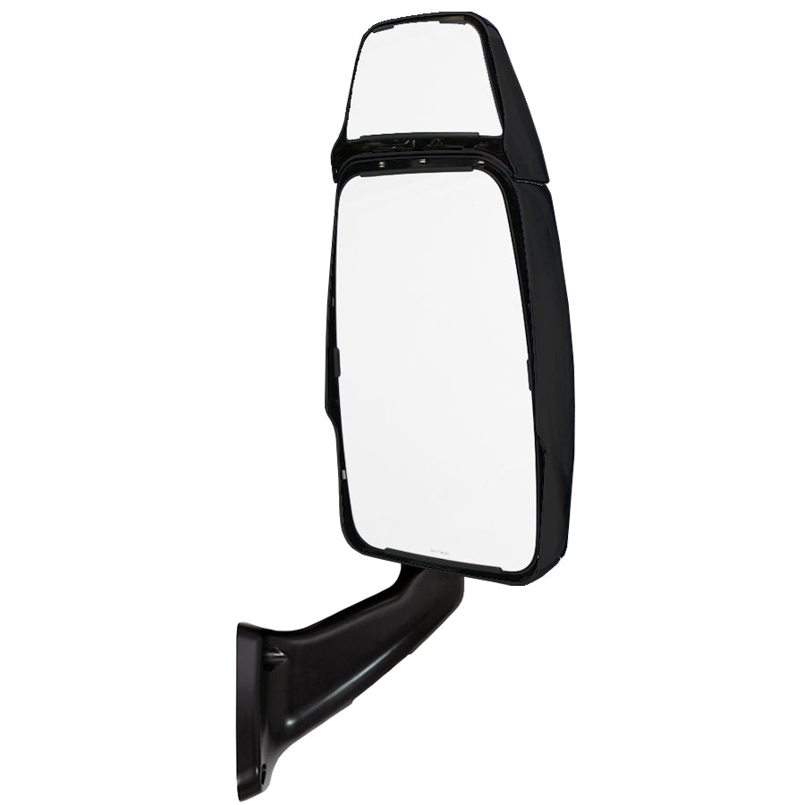 2025 System, Full Glass w/Top Hat, Black, Passenger Side