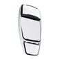 Deluxe w/Top Hat-Inverted, White, Driver Side, Mirror Head Only