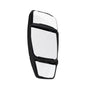 Deluxe w/Top Hat-Inverted, Black, Driver Side, Mirror Head Only