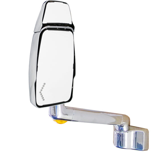 2030 System, Chrome, Signal, 10" Lighted Arm, Driver Side