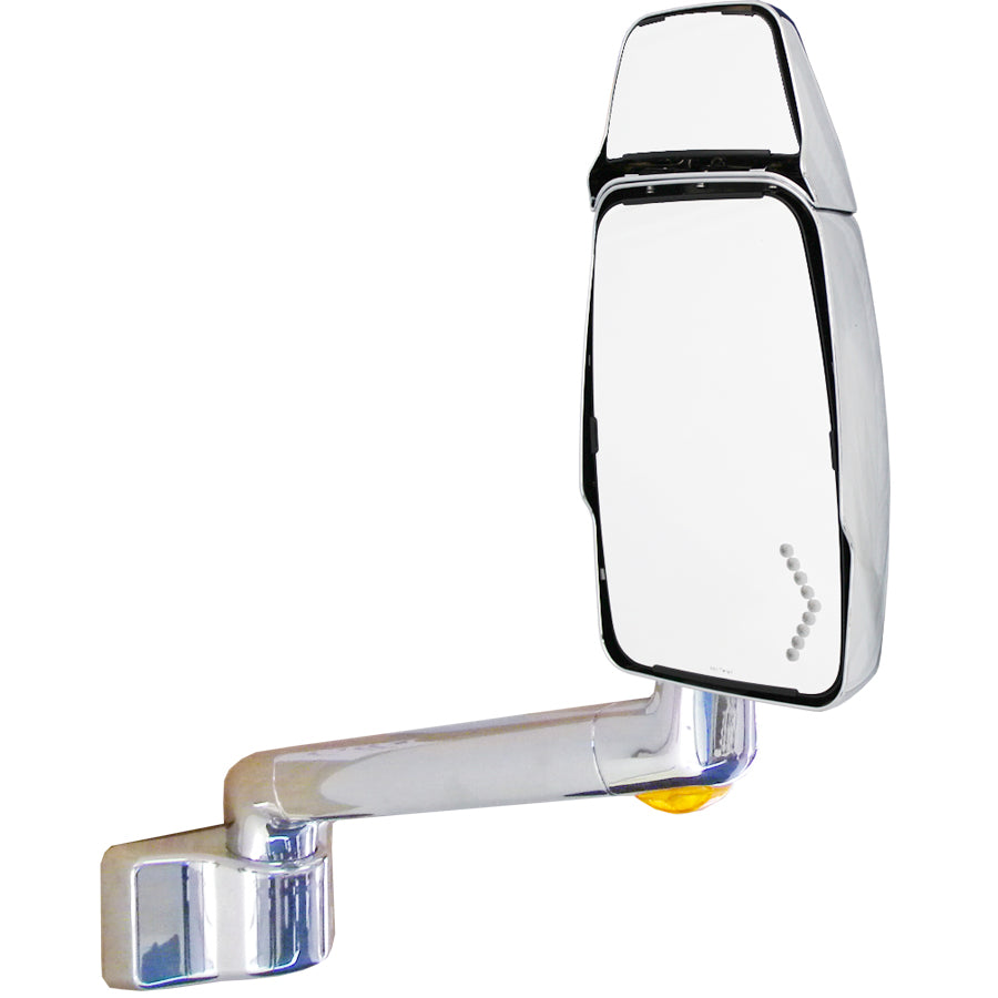 2030 System, Chrome, Signal, 10" Lighted Arm, Passenger Side