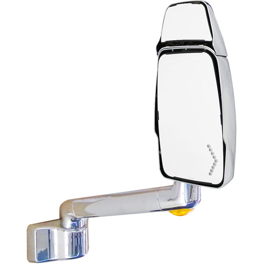 2030 System, Chrome, Signal, 10" Lighted Arm, Passenger Side