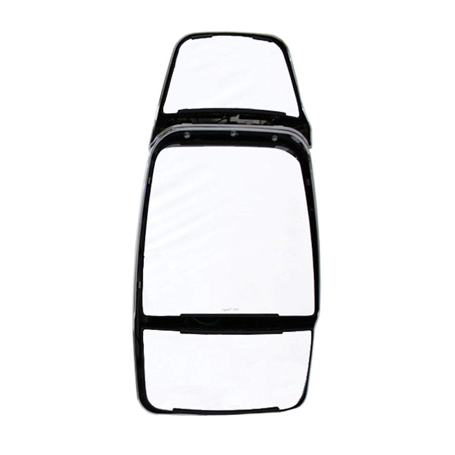 Mirror Head: Chrome Deluxe w/ Top Hat, Passenger Side