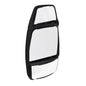 Mirror Head: Black, Deluxe w/ Top Hat, Driver Side