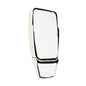Mirror Head: White, Flat Glass w/ Top Hat, Driver Side