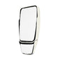 Mirror Head: White, Flat Glass w/ Top Hat, Passenger Side
