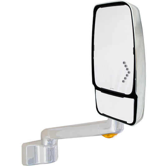 2030 System, Chrome, Signal, 14" Lighted Arm, Passenger Side