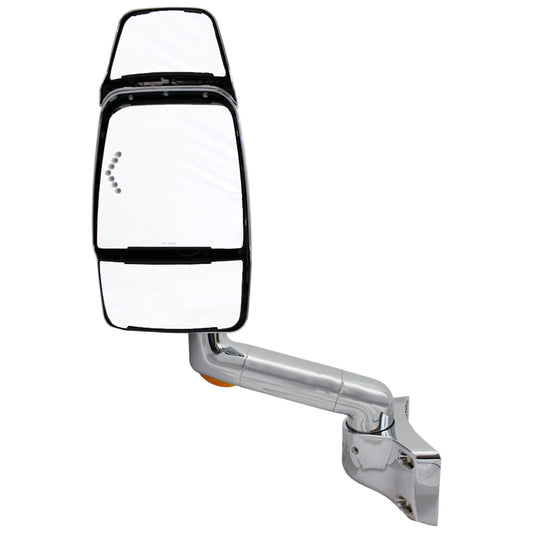 2030 System, Chrome, Signal, 14" Lighted Arm, Driver Side