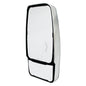 VMAX II Mirror Head: Chrome, Adjustable Flat and Convex Glass, Passenger Side