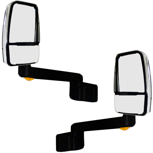 2030 System, Chrome/Black, 14" Lighted Arm