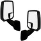 All Star Mirror - Full Flat Glass, No Convex, Black, Pair