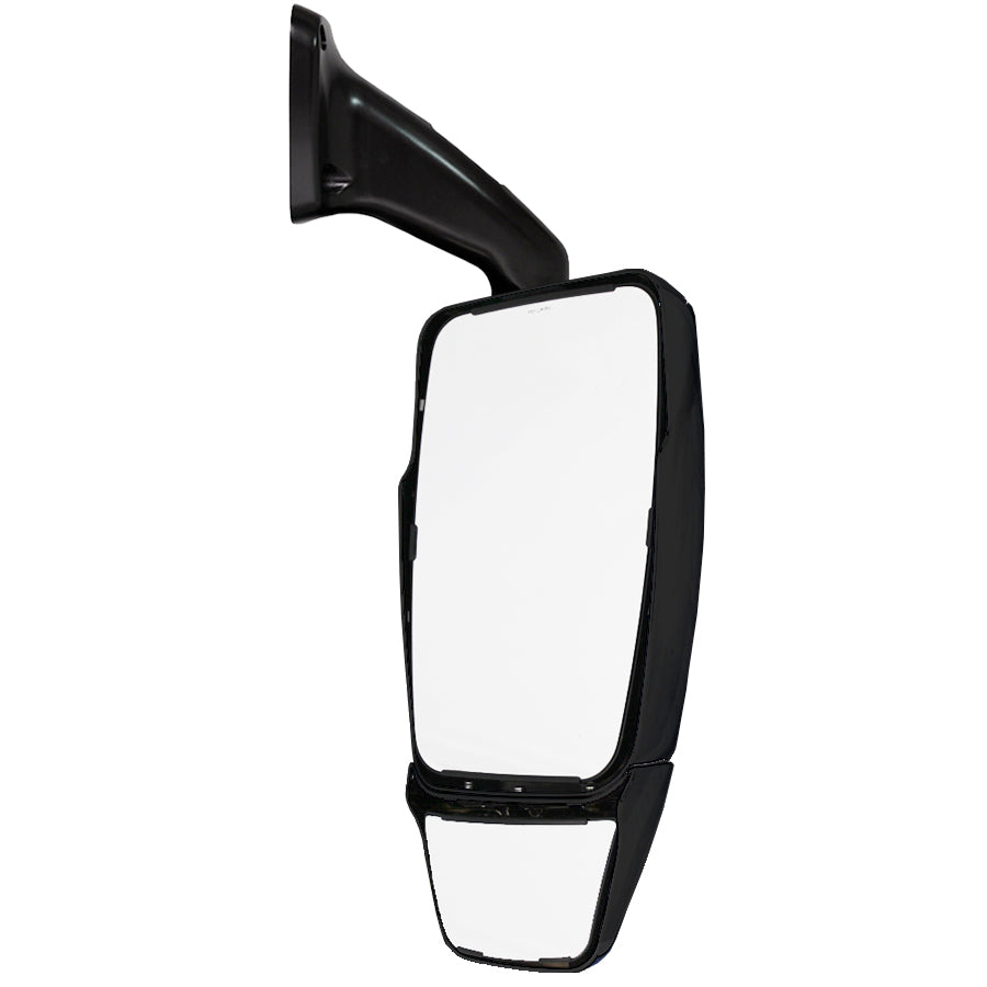 2025 System, Full Glass w/Top Hat-Inverted, Black, Passenger Side