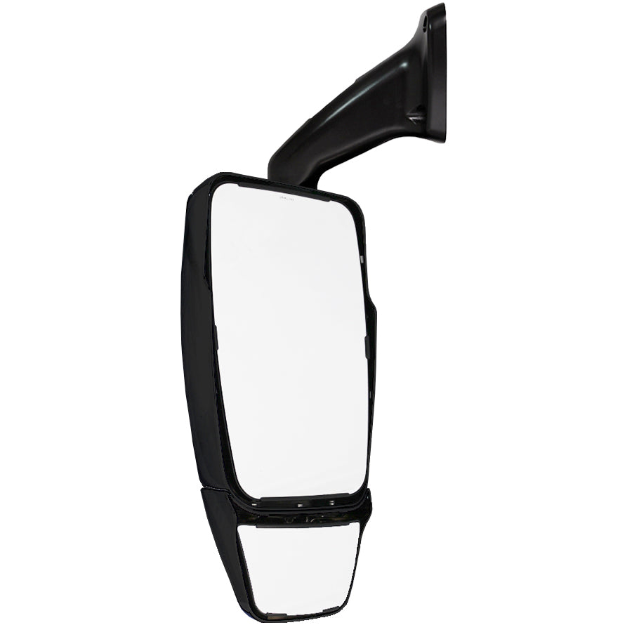 2025 System, Full Glass w/Top Hat-Inverted, Black, Driver Side