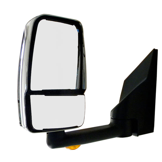 2020 System, Ford F250-F750, 96" Body, Chrome/Black, Lighted Arm, Left Side