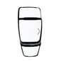Deluxe w/Top Hat-Inverted, Chrome, Signal, Passenger Side, Mirror Head Only