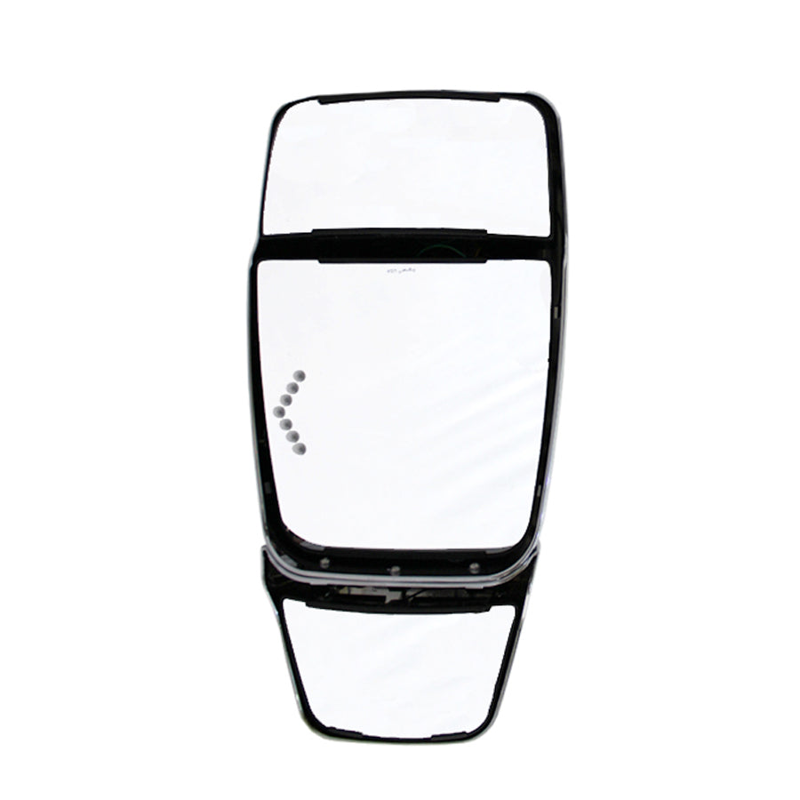 Deluxe w/Top Hat-Inverted, Chrome, Signal, Driver Side, Mirror Head Only