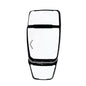 Deluxe w/Top Hat-Inverted, Chrome, Signal, Driver Side, Mirror Head Only