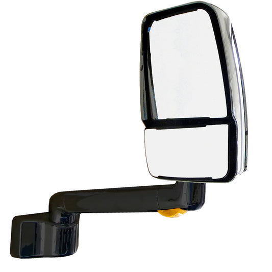 2030 System, Chrome/Black, 10" Lighted Arm, Passenger Side