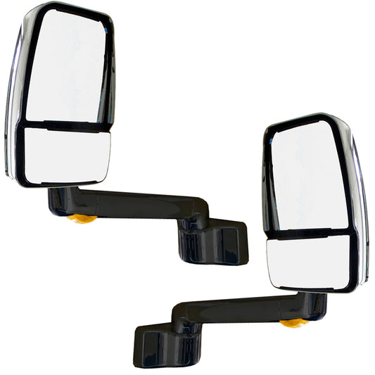 2030 System, Chrome/Black, 14" Lighted Arm