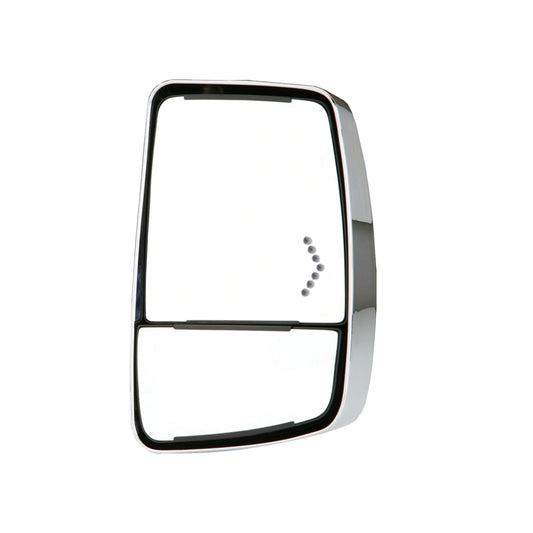 2020XG Replacement Head and Glass Kit, Chrome, Right Side
