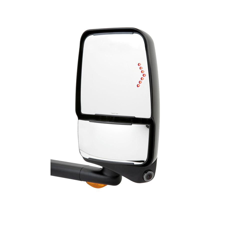 2020 System, Ford E, 102" Body, Chrome/Black, Camera, Lighted Arm, Left Side