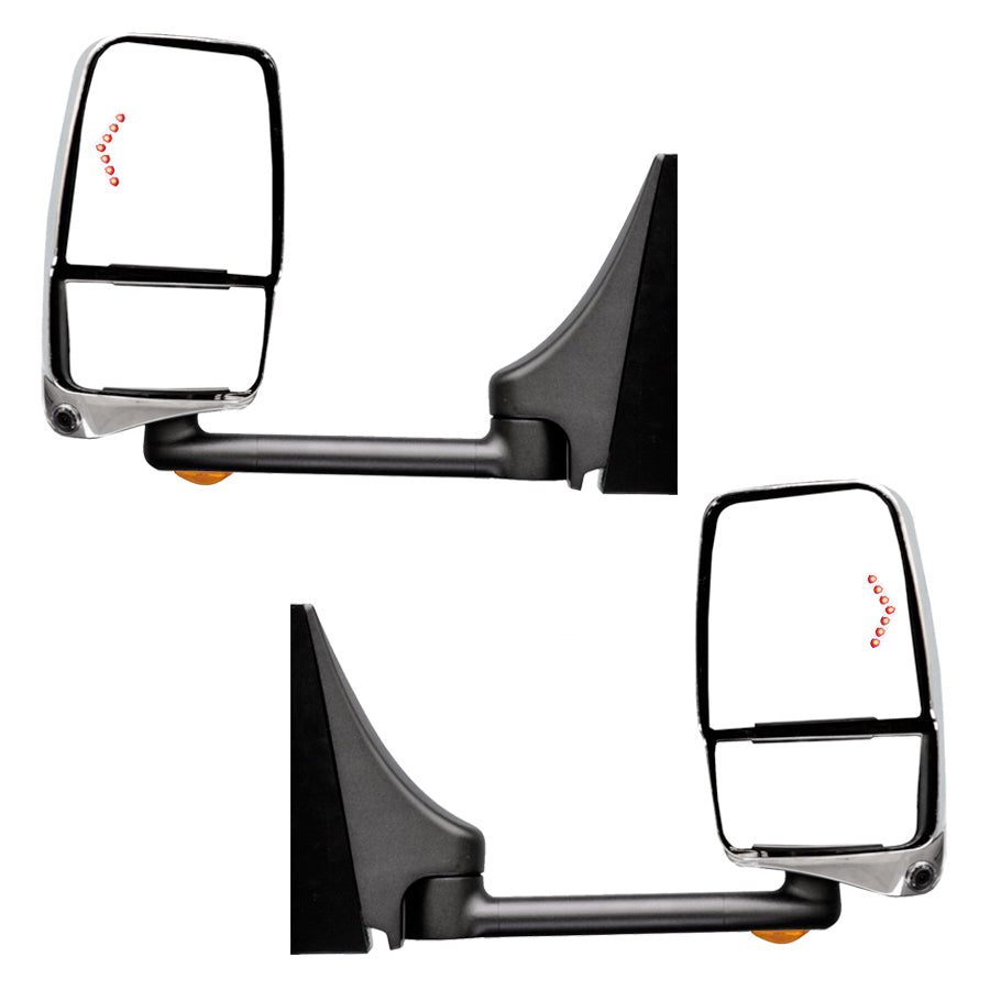2020 System, Ford E, 102" Body, Chrome/Black, Camera, Signal, Lighted Arm