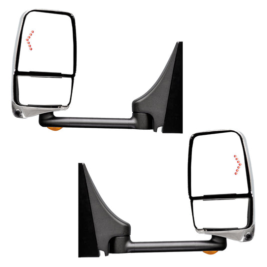 2020 System, Ford E, 102" Body, Chrome/Black, Camera, Signal, Lighted Arm