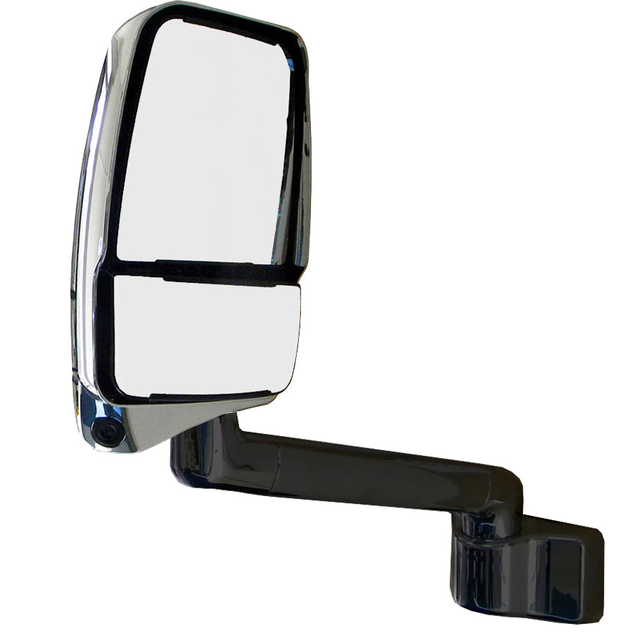 2030 System, Chrome/Black, Camera, 14" Arm, Driver Side