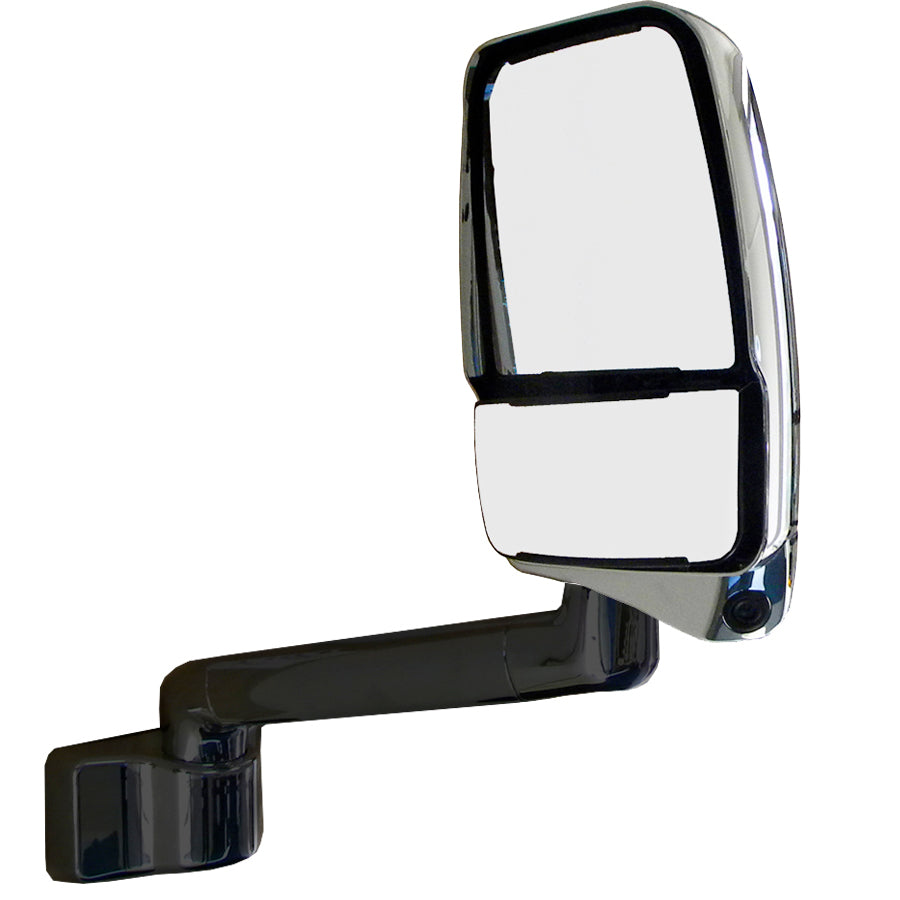 2030 System, Chrome/Black, Camera, 14" Arm, Passenger Side