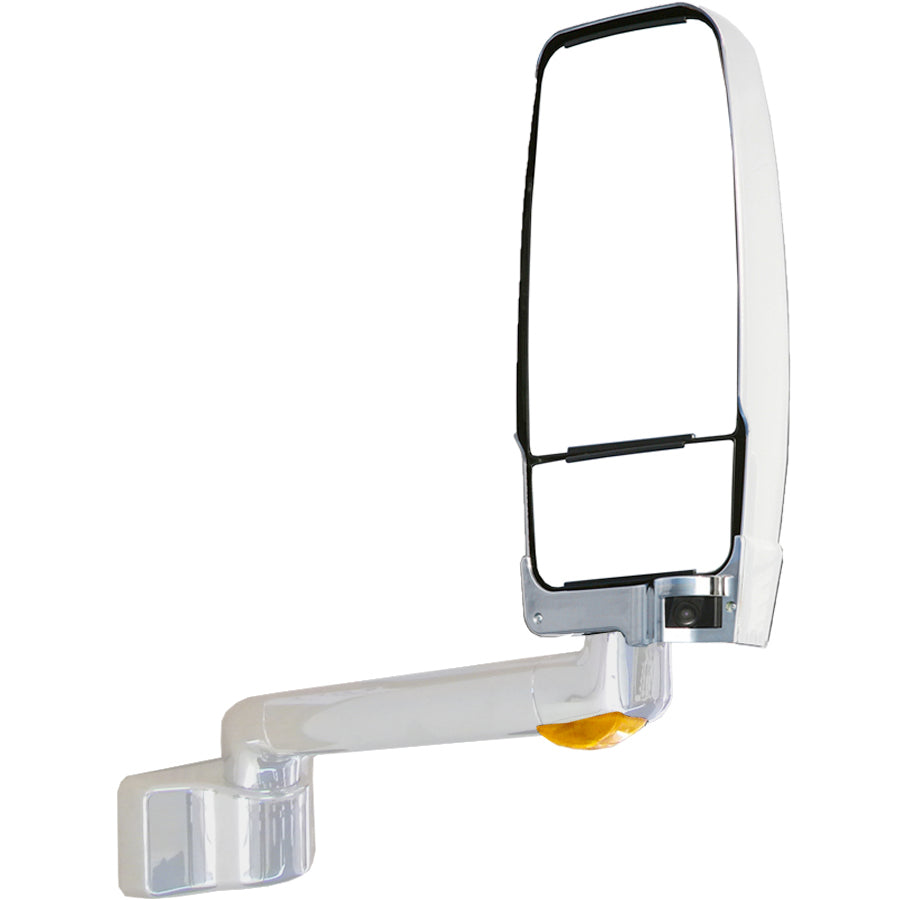 2030 System, Chrome, Camera, 17" Lighted Arm, Passenger Side