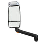 2030, Chrome/Black, Camera, 14" Lighted Arm, Driver Side-Head and Arm Assembly Only