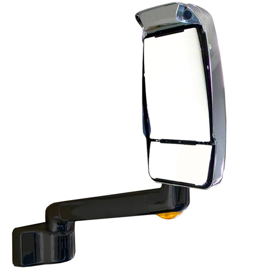 2030 System, Chrome Head /w Black Arm, Camera, 14" Lighted Arm, Passenger Side